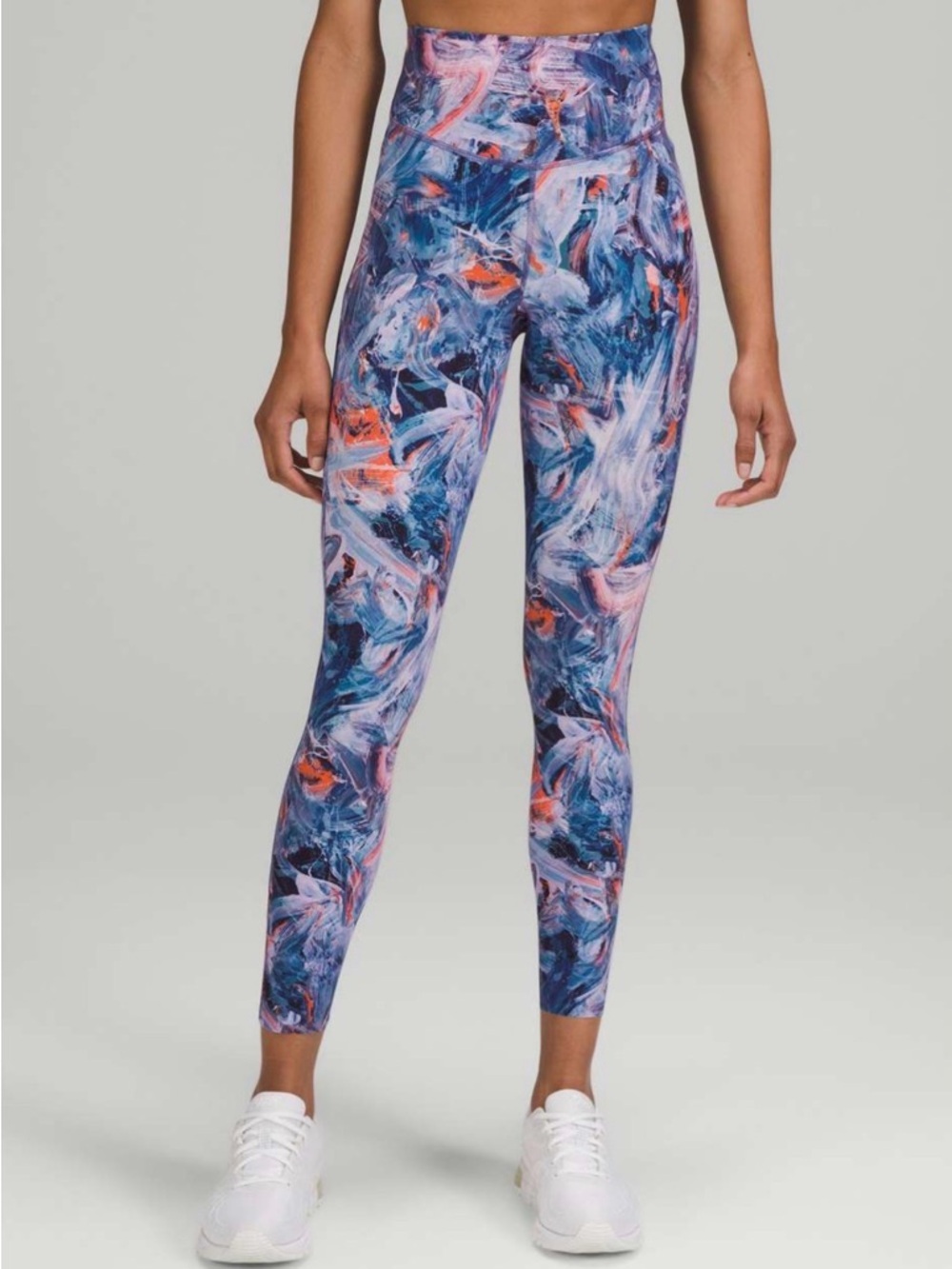 Lululemon Base Pace High-Rise Running Tight 25" Atmospheric Purple Multi 12